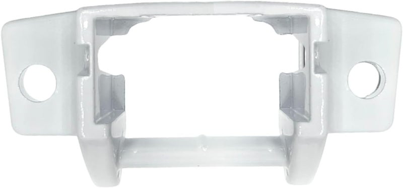 UYG Compatible with RV A&E Awning Replacement Foot - Die-Cast Metal - Painted White - w/Rivets（White 2 pc） - Image 2